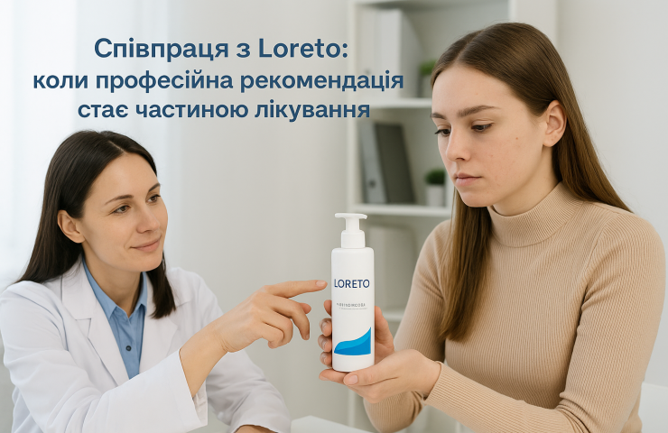 Співпраця з брендом Loreto - вигідні умови для лікарів-дерматологів і косметологів