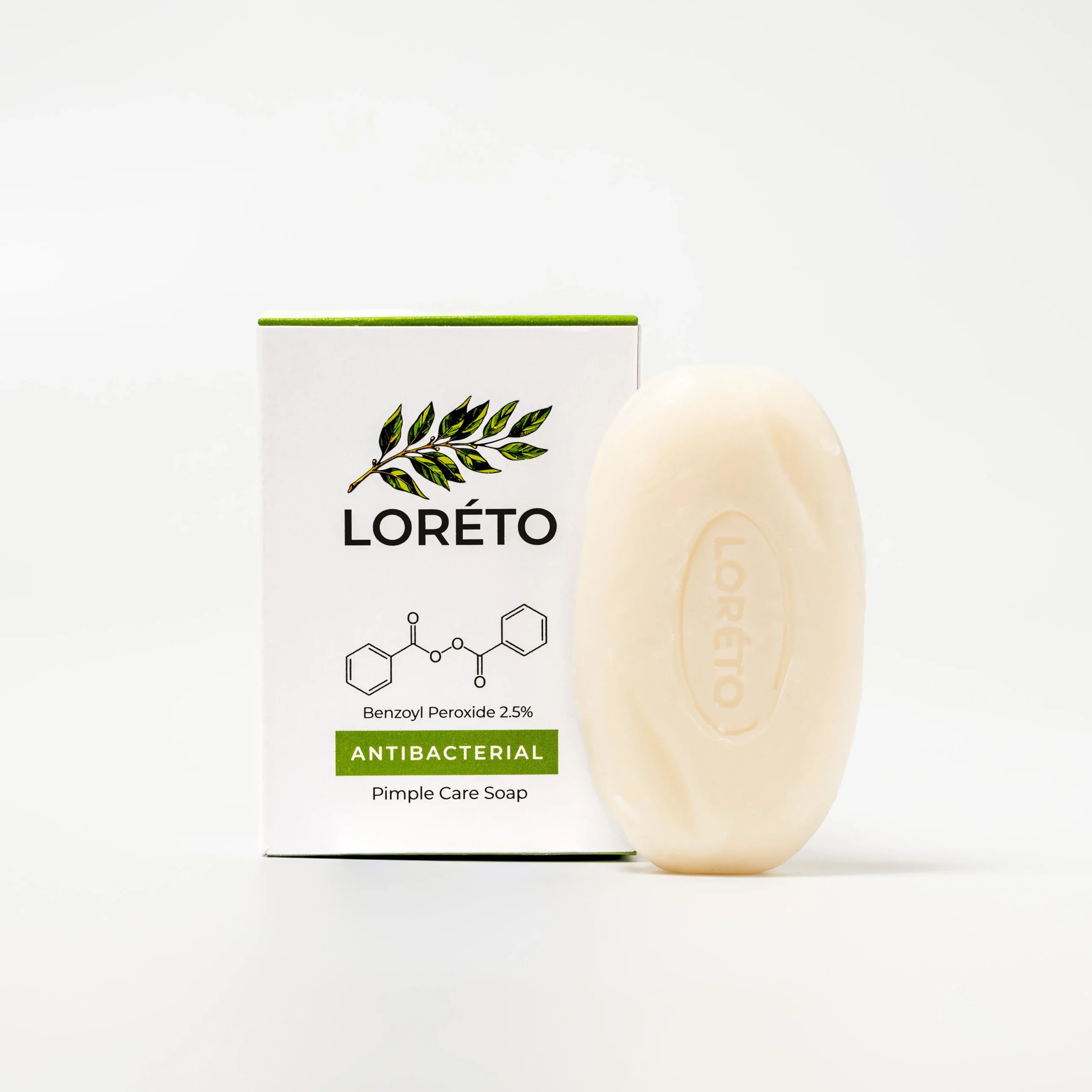 Антибактеріальне мило Loreto 75г title=
