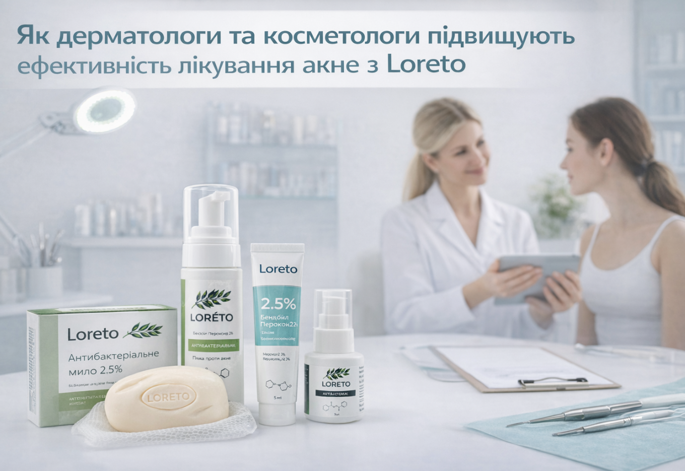 Співпраця з Loreto для дерматологів і косметологів