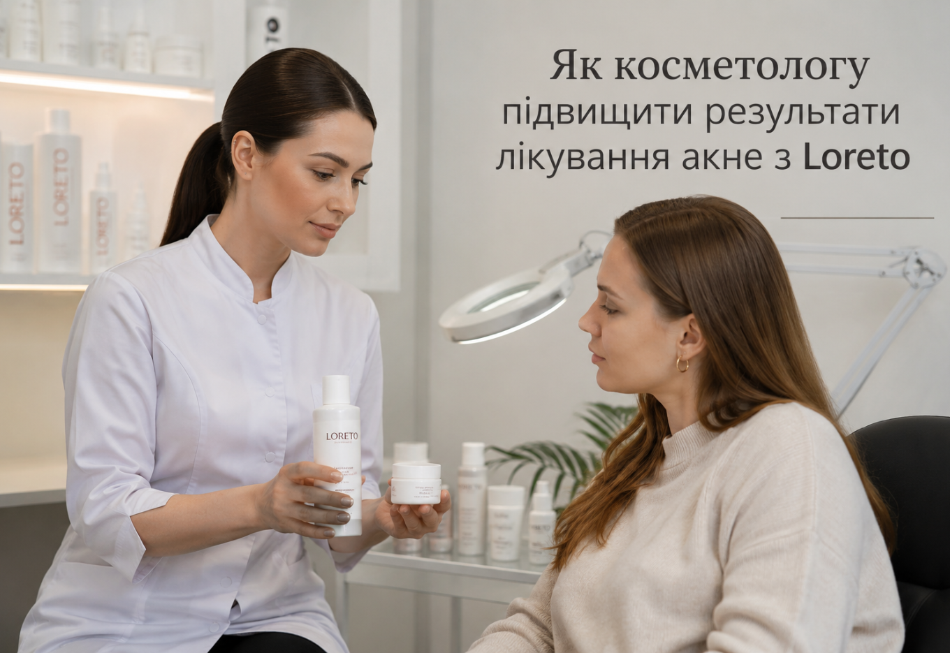 Loreto для косметологів - як підвищити ефективність лікування акне